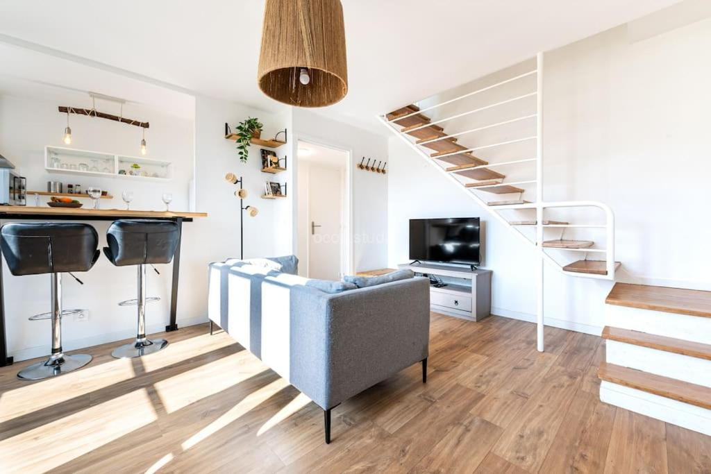 Photo de l'appartement pour 4 personnes, 2 chambres, avec fibre et balcon à Grenoble