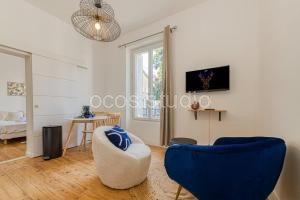 2 pièces tout confort, déco moderne, wifi fibre à Grenoble