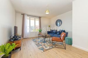 Haut standing, 4 ch dont 2 sdb privé, clim, fibre à Grenoble