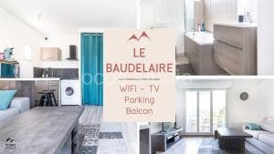 Le Baudelaire - Cosy Studio et Parking à Grenoble à Grenoble