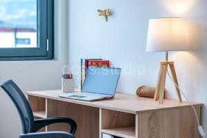 Standing Europole, garage privé, calme, netflix à Grenoble