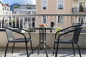 Studio Championnet, balcon, haut confort à Grenoble